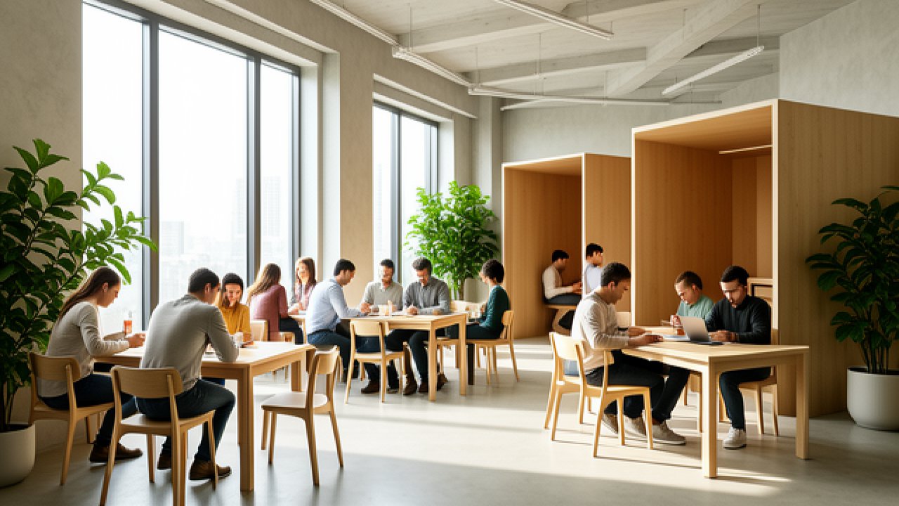 Aménagement espace coworking : transformer vos locaux en levier concret de productivité d'équipe