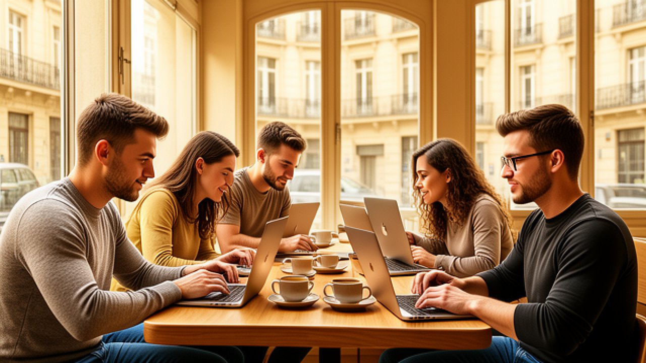 Café coworking à Paris : pourquoi de plus en plus d’équipes y trouvent leur vrai rythme productif