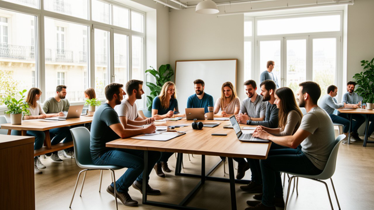 Coworking à Paris : comment les bons espaces font grimper la productivité de vos équipes