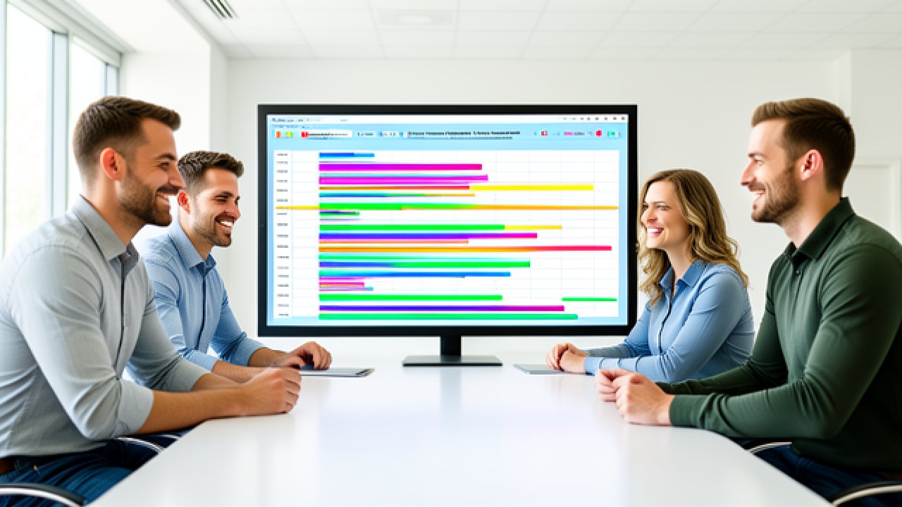 Diagramme de Gantt Excel : piloter vos projets avec une visibilité claire et booster la productivité