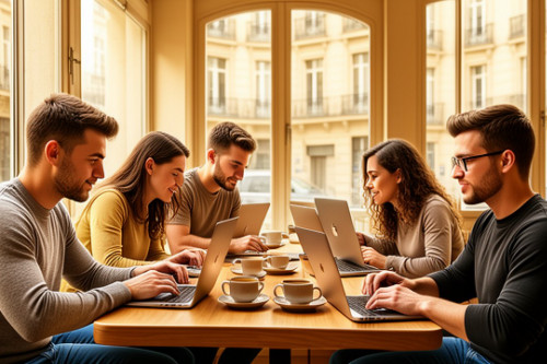 Café coworking à Paris : pourquoi de plus en plus d’équipes y trouvent leur vrai rythme productif