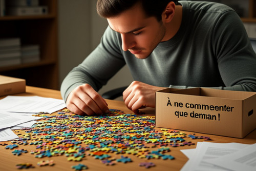 Puzzle Procrastination : le casse-tête qui transforme vos "je le ferai demain" en pauses vraiment utiles au boulot